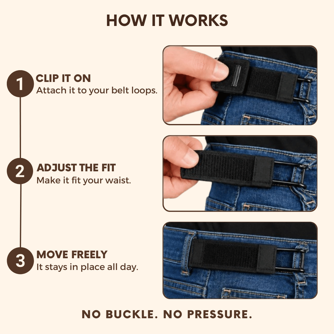 SafeSensey™ Buckleless Belt